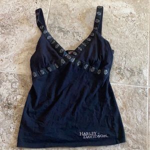 SOLD DO NOT BUYvintage west palm beach harley davidson tank top